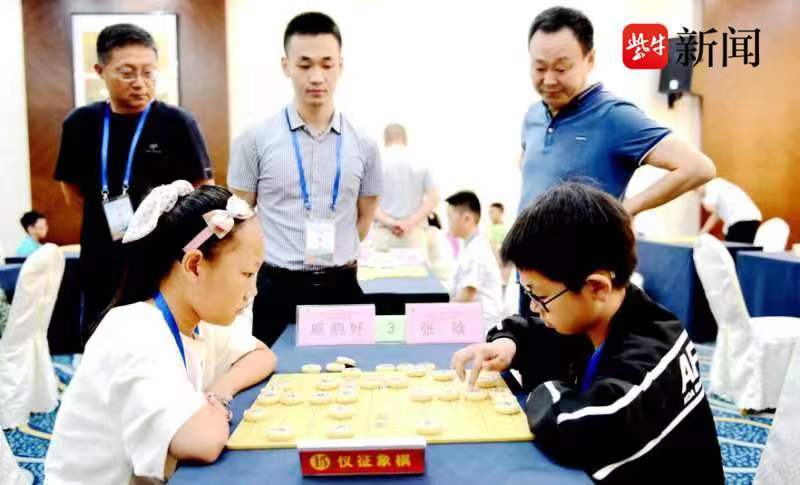 （仪征宁镇扬一体化）仪征举办宁镇扬跨江融合少儿象棋团体邀请赛插图