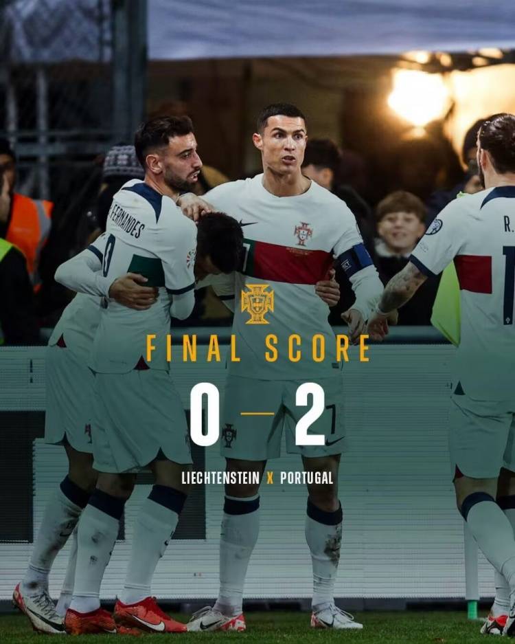 欧预赛-C罗破门坎塞洛建功 葡萄牙2-0列支敦士登插图