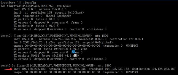 linux查看当前ip(Linux查看当前ip的所在地区)插图