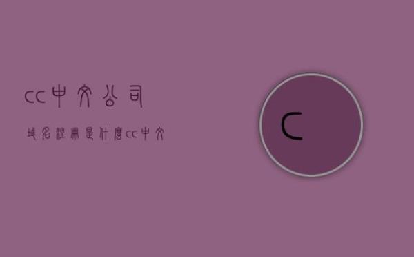 cc域名的网站大全(cc域名的坏处)插图