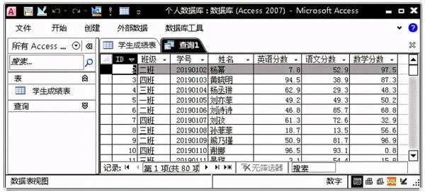 数据库创建学生表步骤(数据库创建学生表语句)插图