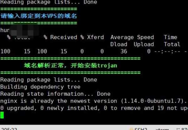 vps搭建代码(vps搭建trojan)插图