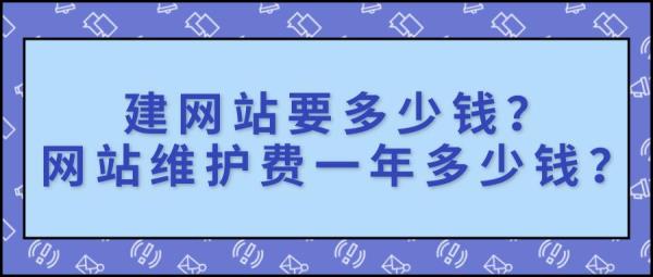 搭建小型网站的费用(搭建一个网站的费用)插图