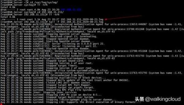linux服务器系统日志在哪里看(linux服务器日志存放路径)插图