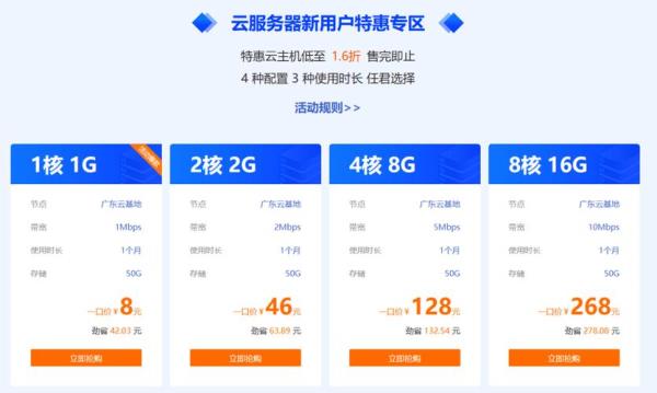 特惠云服务器(特价云服务器促销)插图